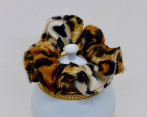 Leopard Scrunchie