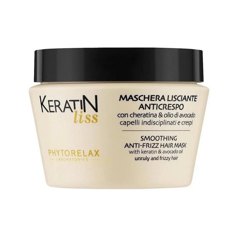 Phytorelax Keratin Liss Anti-Frizz Haarmasker – 250ml