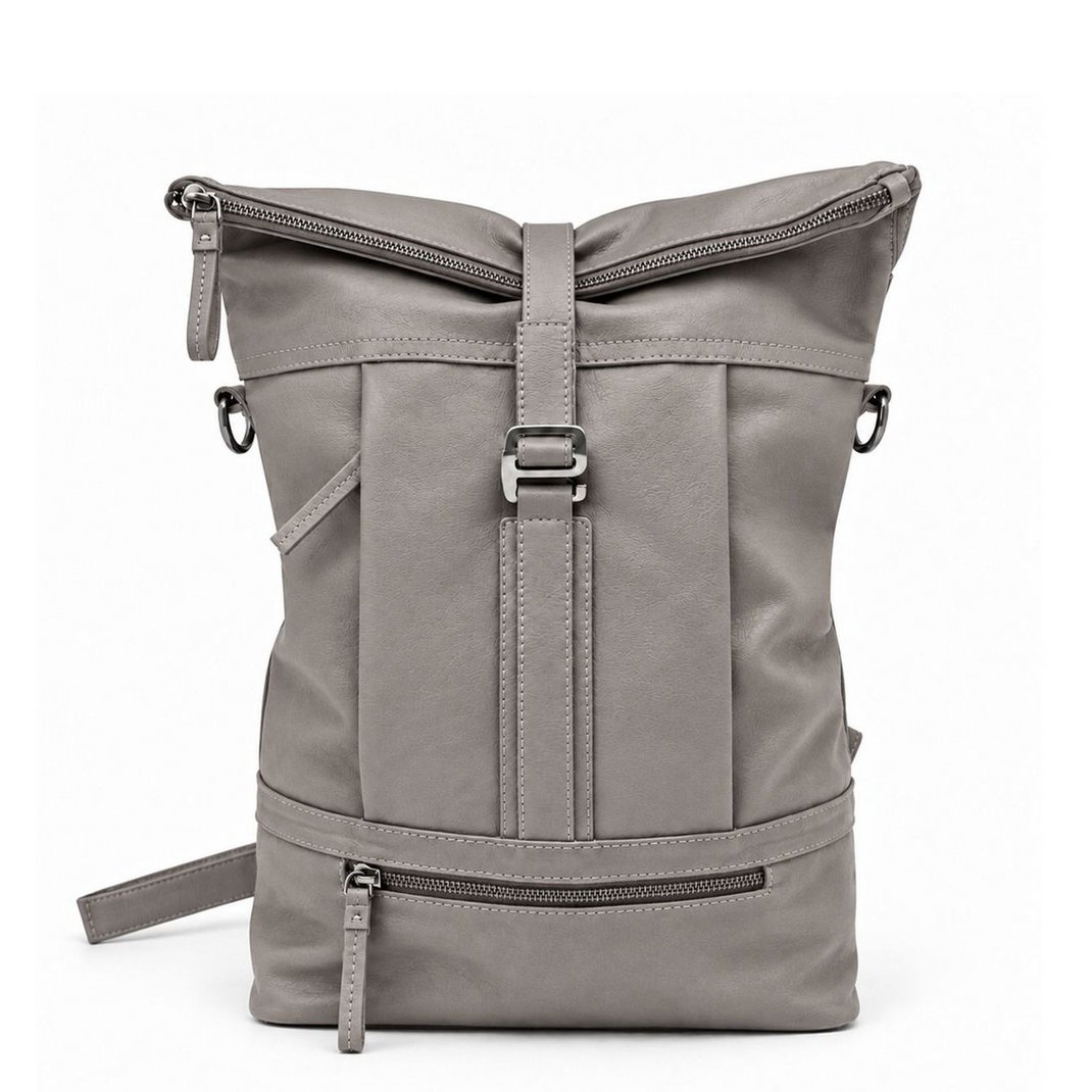 ROLLTOP RYGSÆK Rygsæk Leder grå