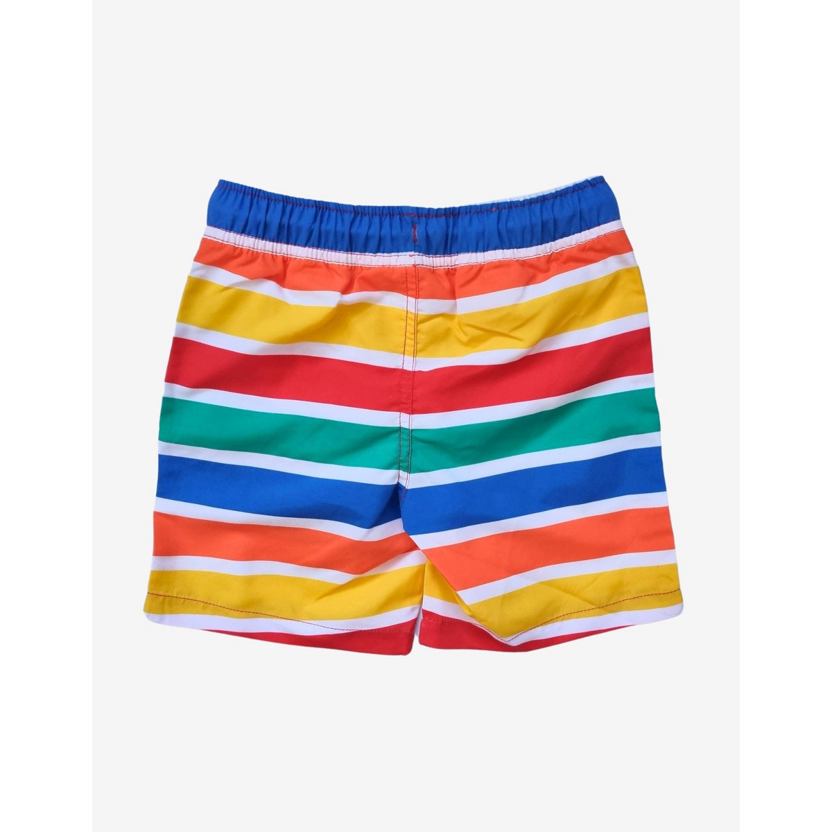 Kinder Schwimmshorts mit Happy Streifen, UV-Schutz UPF 50+