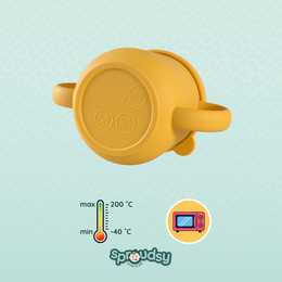 Vaso de práctica para bebé con pajita – Teddy Bear