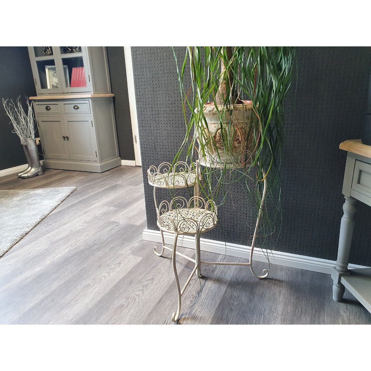3 supporti per fiori - pieghevoli