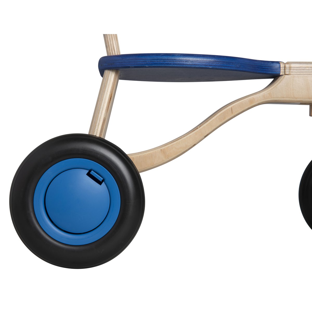Van Dijk Toys Berken Houten Balance Bike From 1 Year - Blue (Childcare Quality)