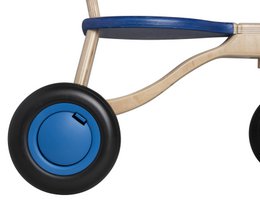 Van Dijk Toys Berken Houten Balance Bike From 1 Year - Blue (Childcare Quality)
