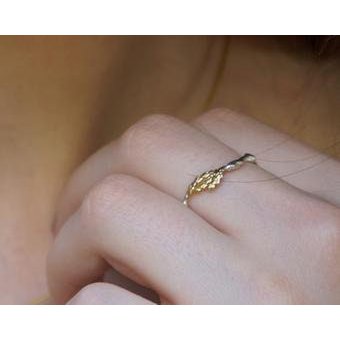 Cypress Leaf Earrings: Tiny Sterling Silver Studs (Hypoallergenic, Dainty)
