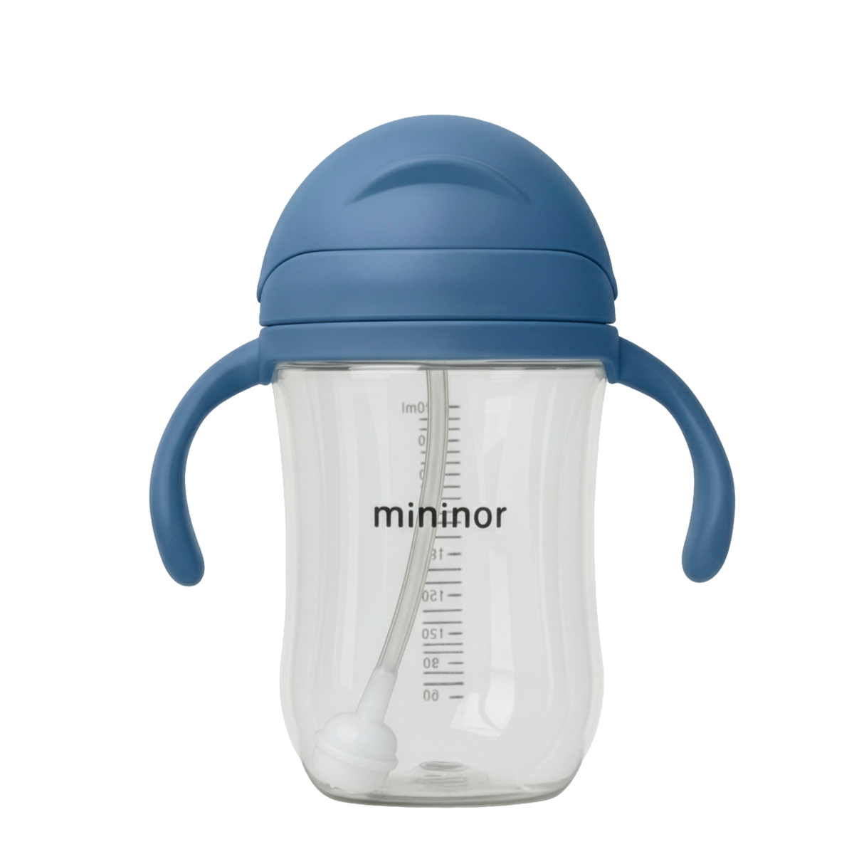 Straw Bottle 330ml "Blue Whale"