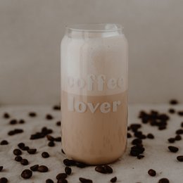 Tall drinking glass Coffee Lover (PU = 6 pieces)