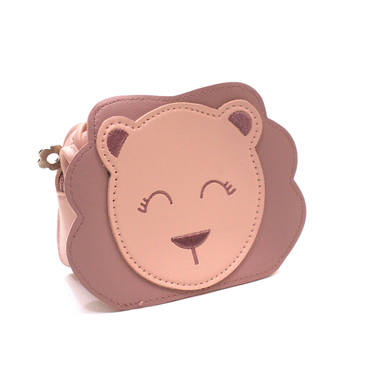 Children's shoulder bag - Meera the little lion Pink