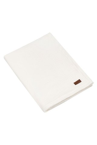 LUICA doppeltes Musselin-Wickeltuch – 100 % Baumwolle – Creme