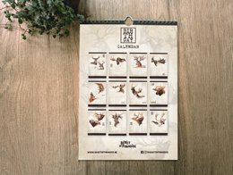 Hirsch-Geburtstagskalender, ewiger Kalender, umweltfreundlich