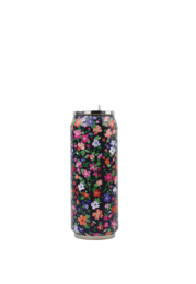 Insulated can - 500 ml - Venice. Stainless steel thermos container with a colorful floral pattern design.