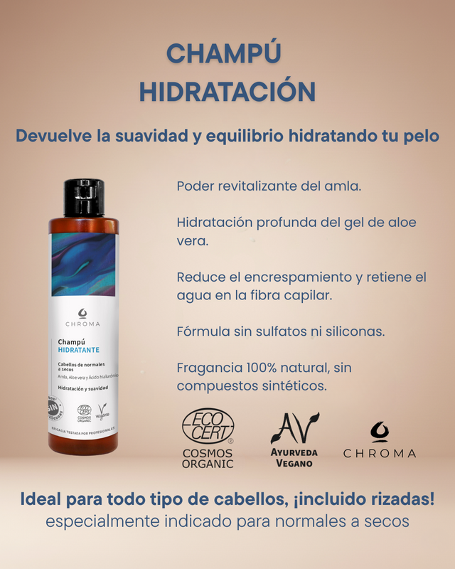 Shampoo Idratante – Shampoo naturale ayurvedico per capelli secchi