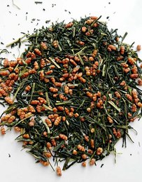 Japanischer Genmaicha-Tee