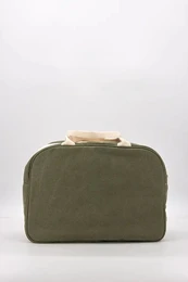 Bolso Maternidad de Tela, Color Terracota