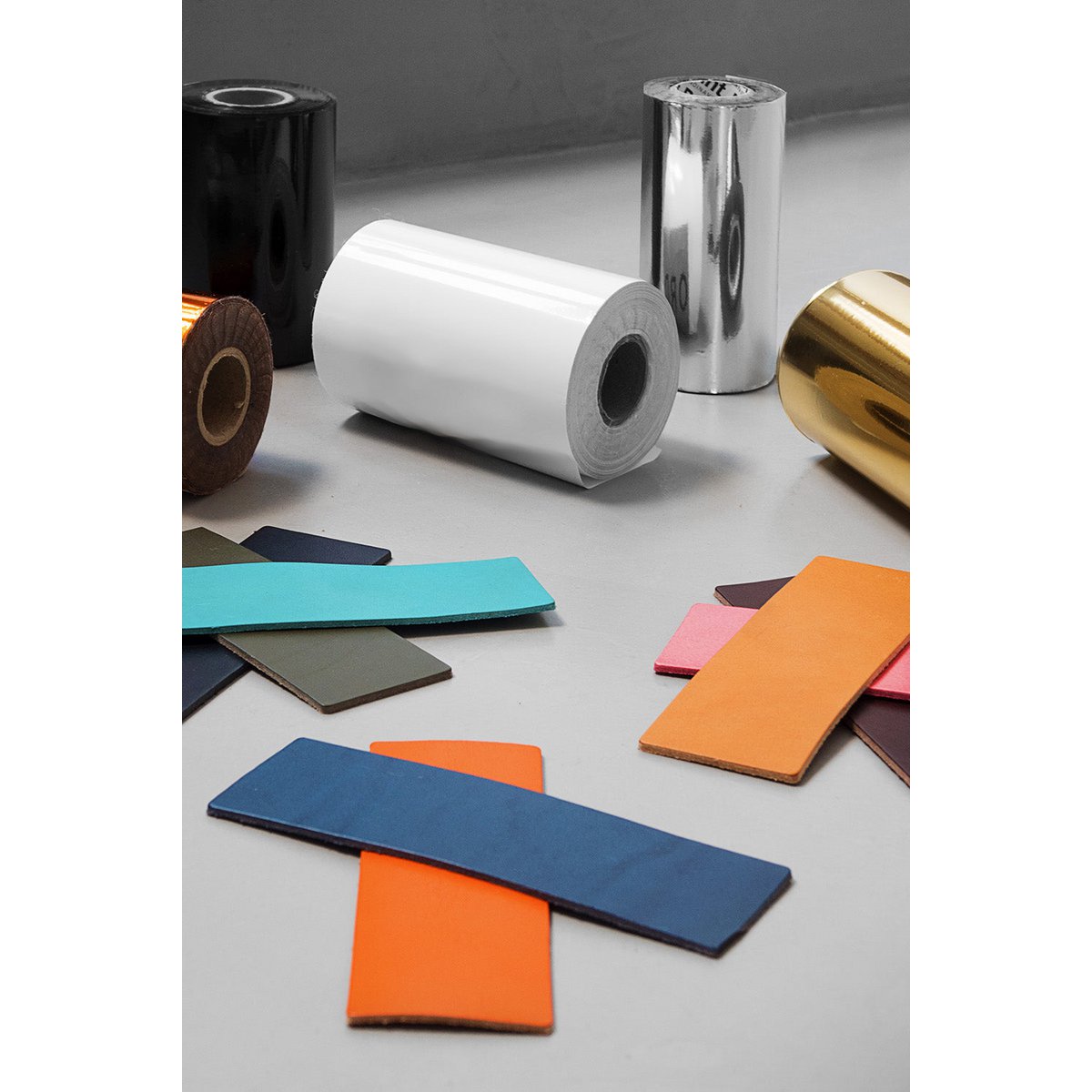 Kabelorganizer van leer