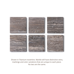 Titan Travertine Tea Light Herber S Ø6x4CM