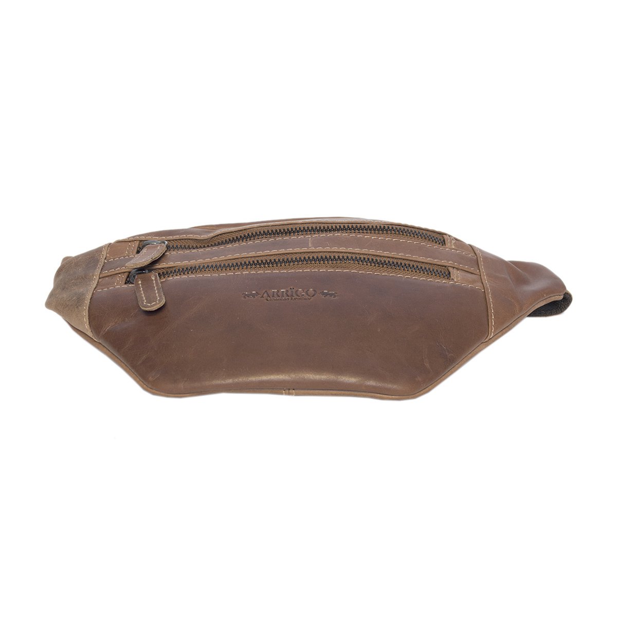 Taljetaske Læder - Fanny Pack Læder - Pouch Taske i 6 farver læder - Læder Belly Bag - Unisex model