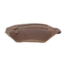 Taljetaske Læder - Fanny Pack Læder - Pouch Taske i 6 farver læder - Læder Belly Bag - Unisex model