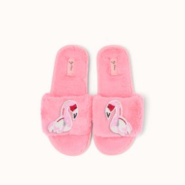 Pantoffels Roze Flamingo