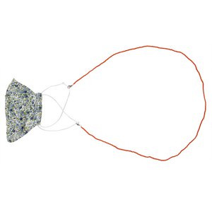 MULTIFUNCTIONELE PEARLED ORANJE MASKERHOUDER