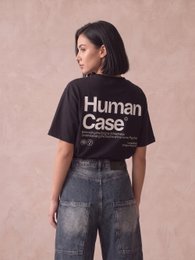 T-shirt Bijgesneden Donna Human Case