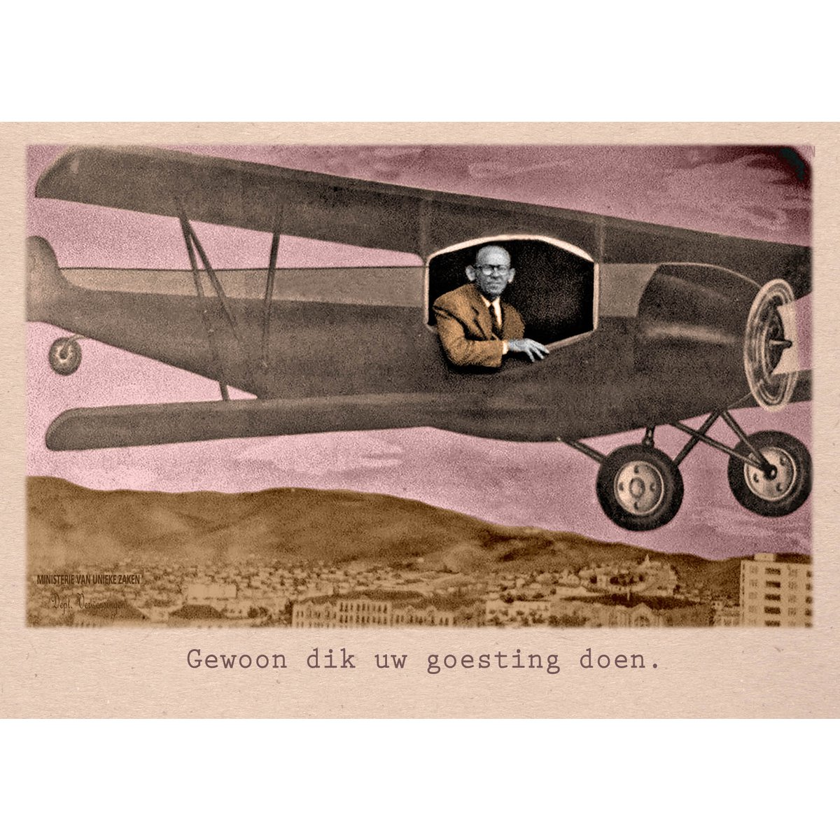 Kaartje - Dik uw goesting