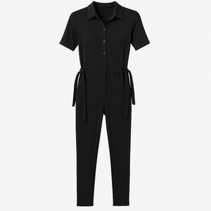 Angelle Milan Essential Jumpsuit Women Travel fabric - women's jumpsuit - black - easy to combine