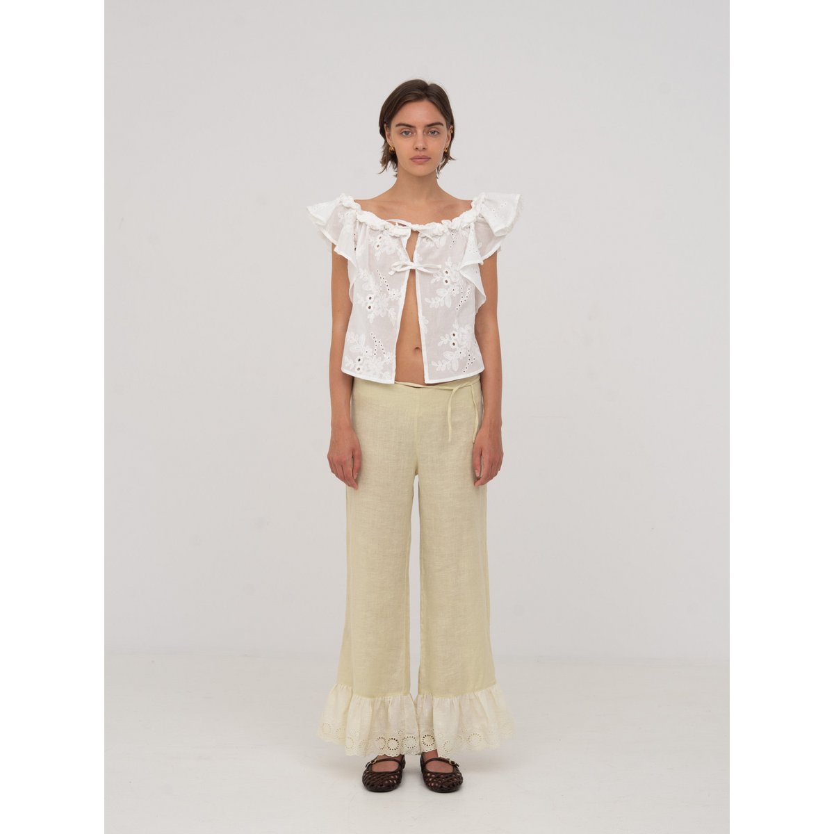 Lux witte top