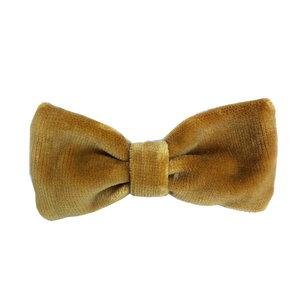 Velvet Bow Clip