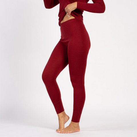 Damen Merino 160 Hose Royal Cherry