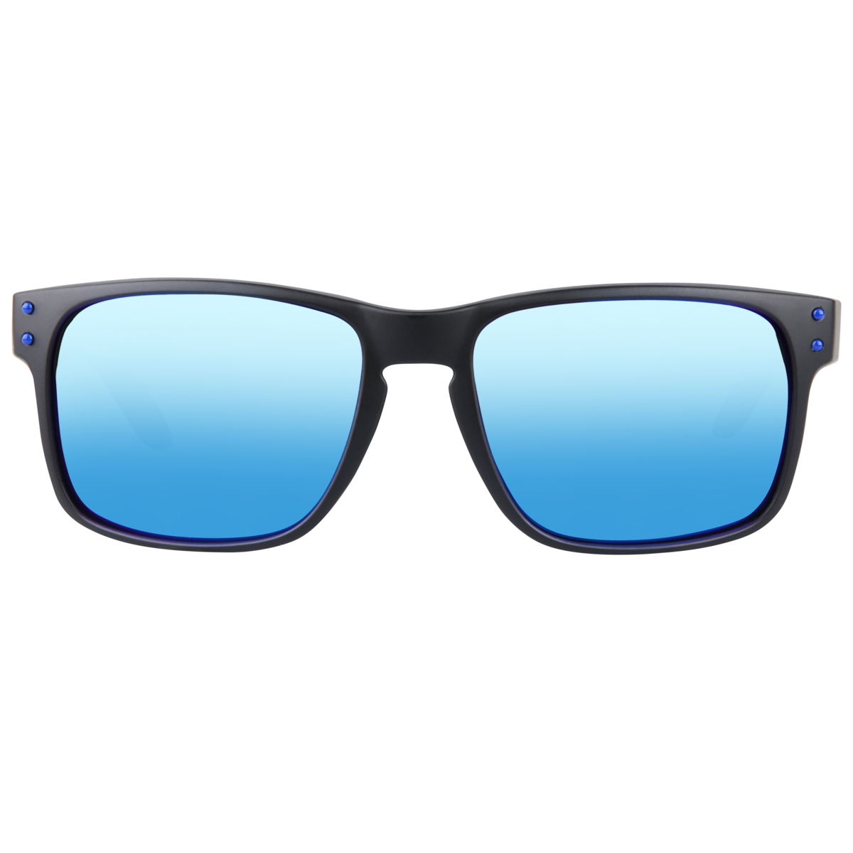 Slide - Telaio nero opaco | lente blu ghiaccio