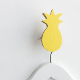 YELLOW PINEAPPLE WALL HOOK