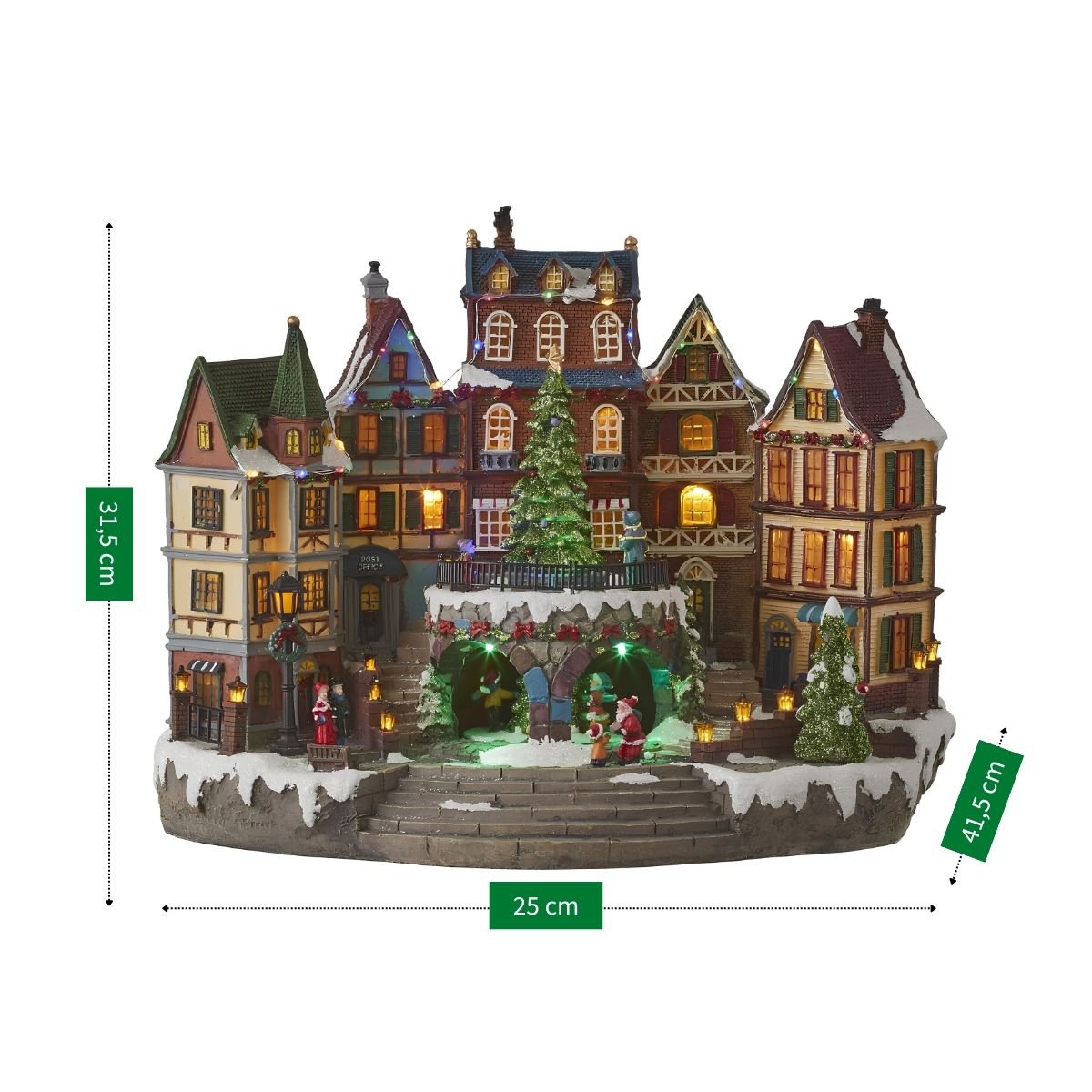 Kerstdorpminiatuur Luville Specials Meerkleurig