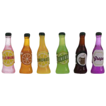 Minis - Lemonade Bottles (Scale 1:12) - The Mouse House