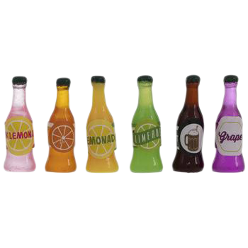 Mini's - Limonade Flessen (Schaal 1:12) - Het Muizenhuis