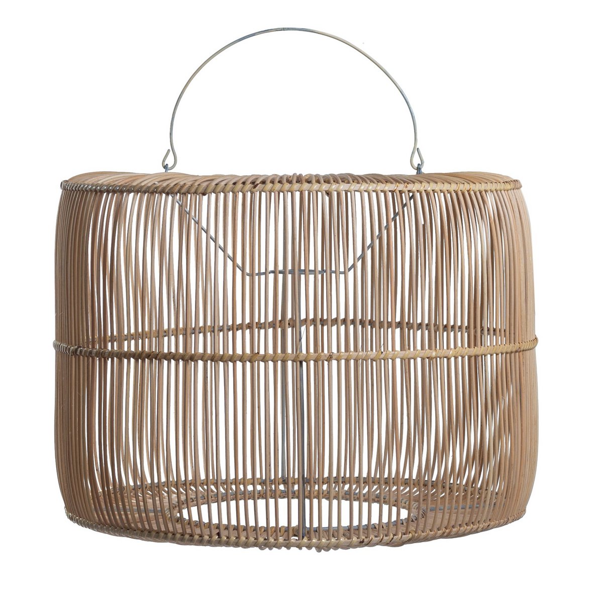 Lampe en rotin | Abat-jour Boho | Suspension LIKU (2 tailles)
