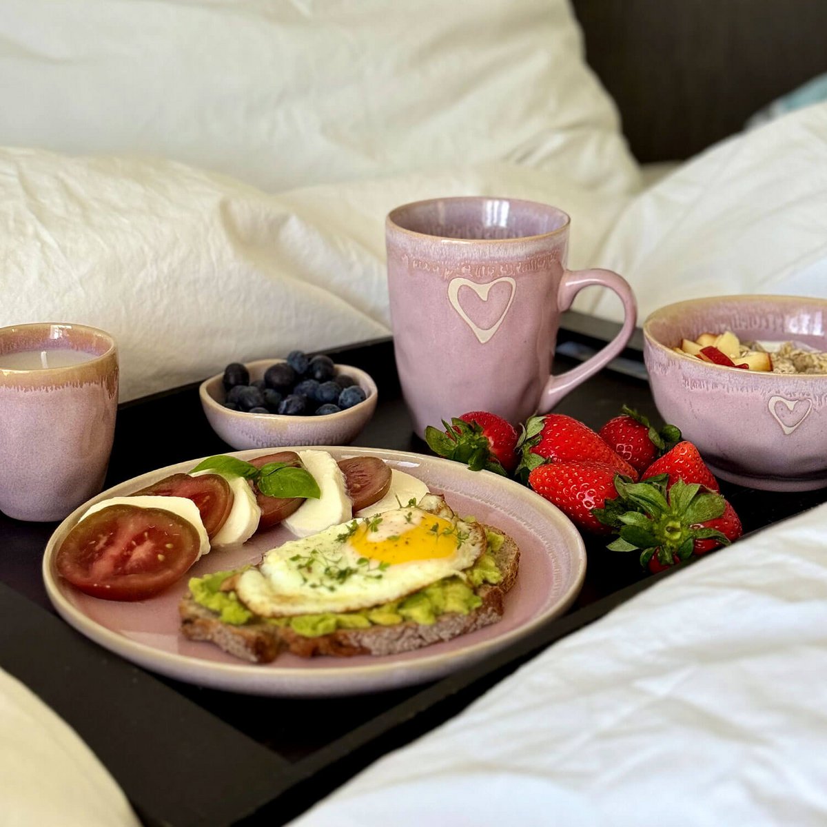 Steengoed Becher rosa
