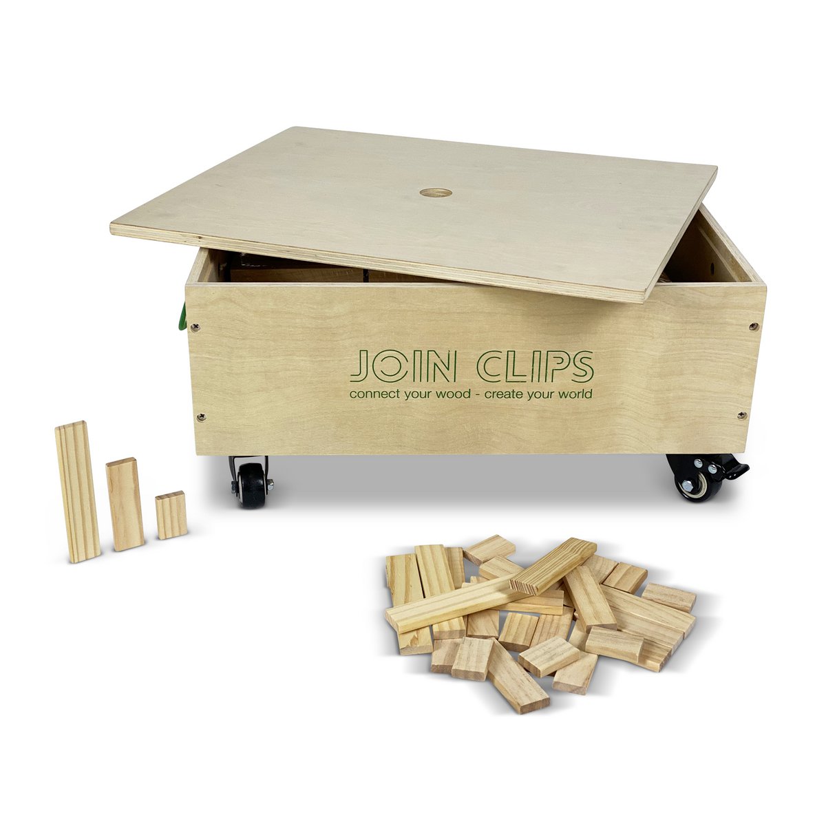 Schließen Sie die Clips -Erweiterungsset von Basic Set 500 Building Boards Pro an