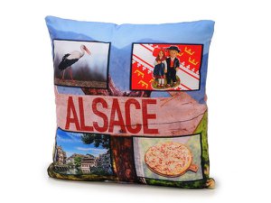 Cushion Alsace design, 40x40cm