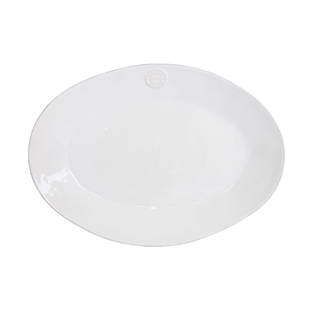 NOVA Piatto ovale 40 Bianco NOA 401