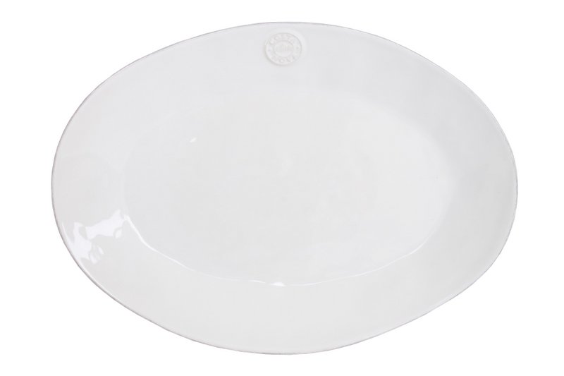 NOVA Piatto ovale 40 Bianco NOA 401