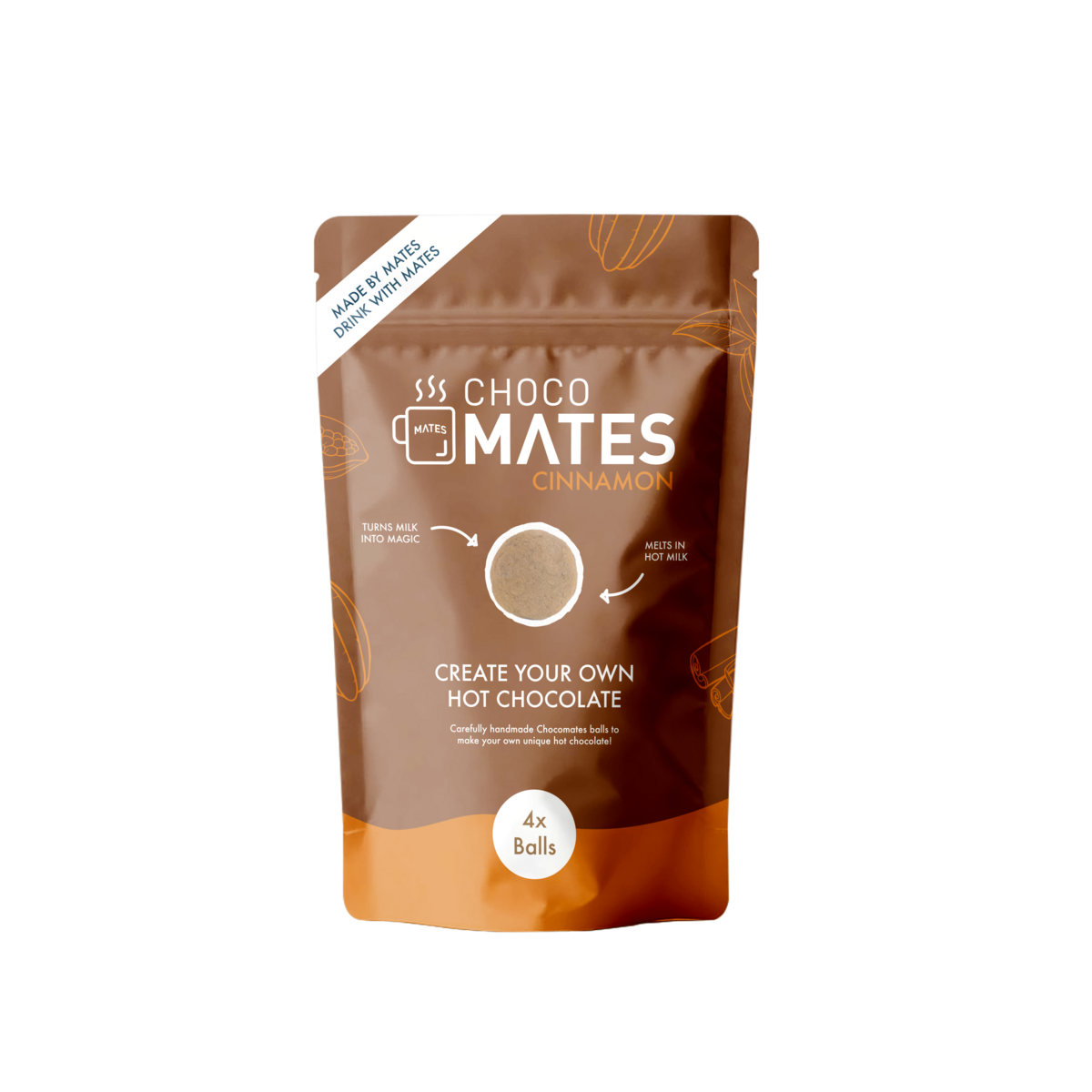 Cinnamon Chocomates - Hot Chocolate