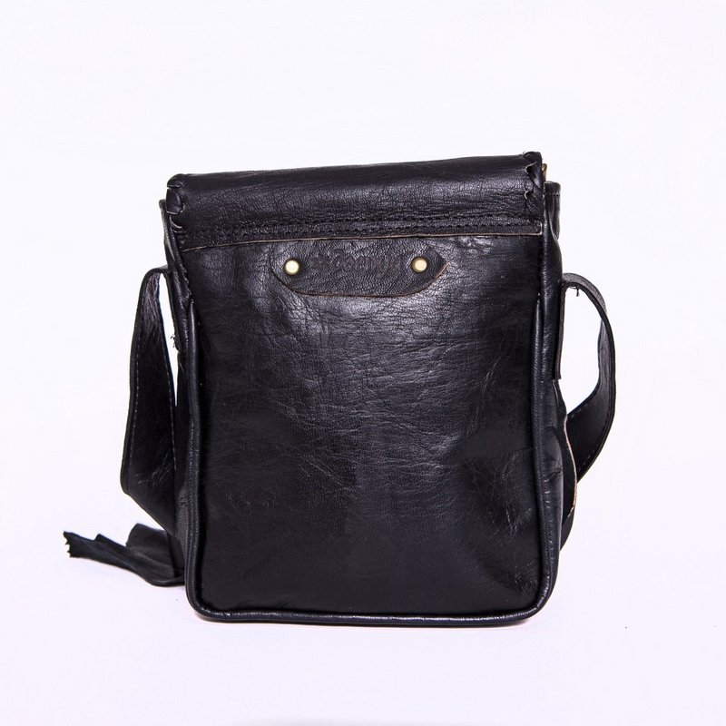 Leather bag 'Qabli'