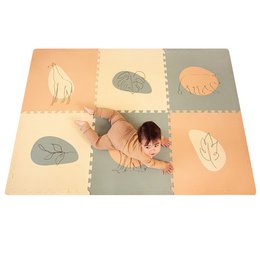 Hakuna Matte XXL Schaumstoff-Spielmatte „Jungle Sunset“ 1,8 x 1,2 m