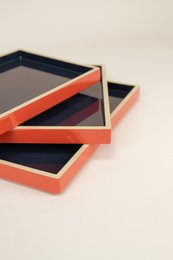 Set de plateaux rectangulaires Nébuleuse