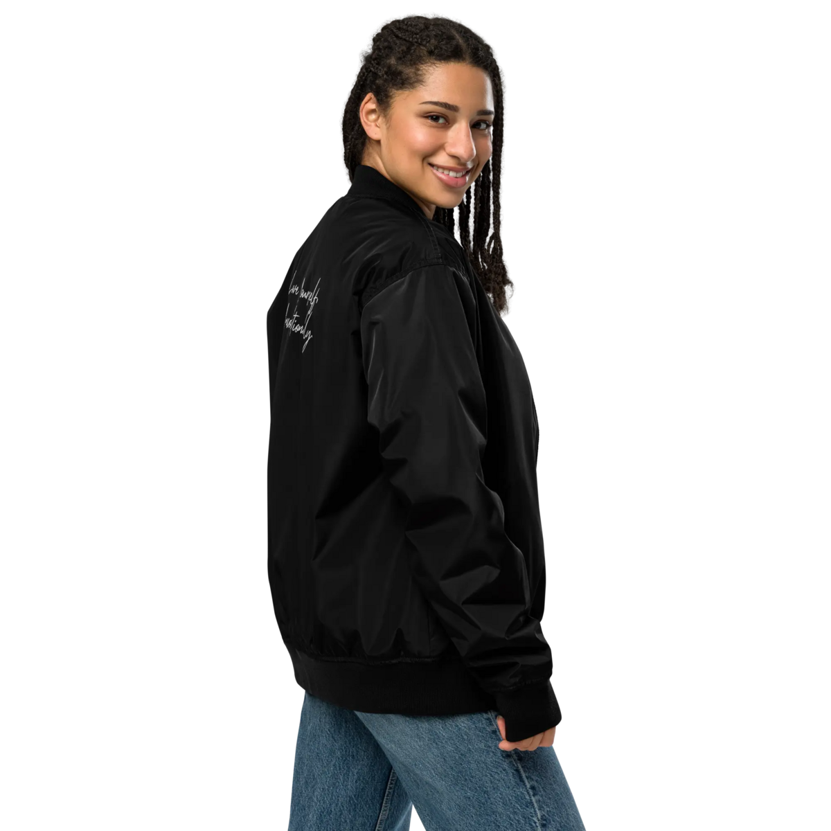 Premium bomber jacket Self Love Premium recycled bomber jacket