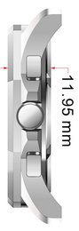 Finestra Gallardo stainless steel chronograph 10 ATM
