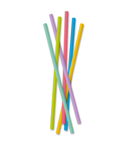Paper straws - Party dots
