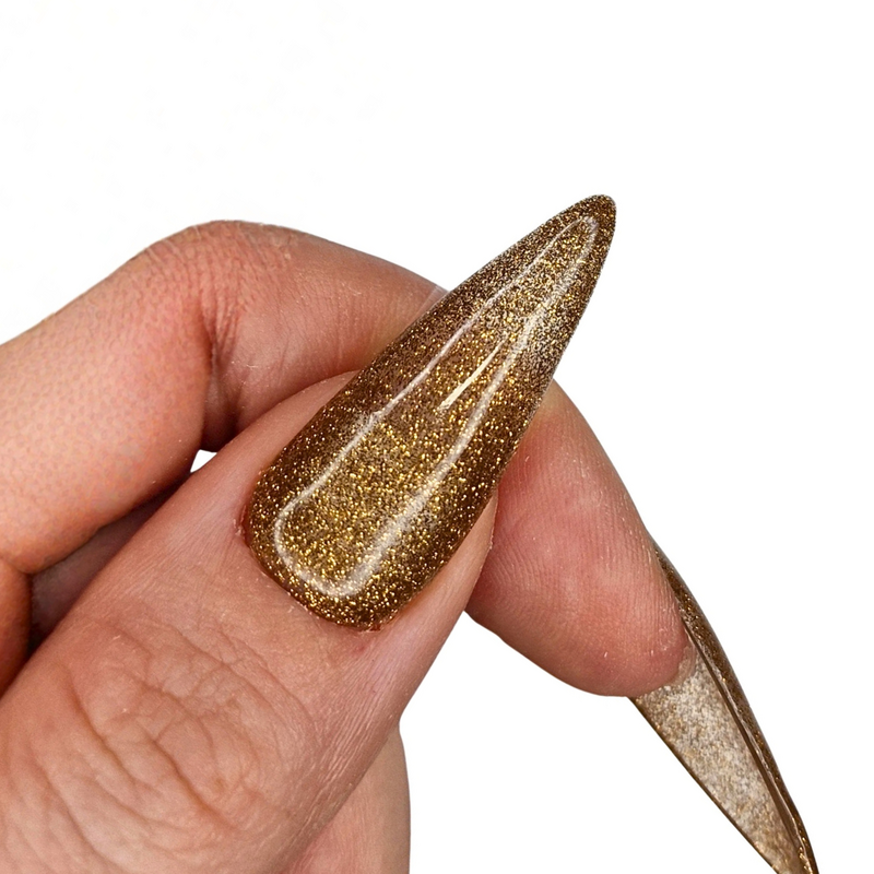 Doriana Cosmetics MAGICALLY Glittergel - Alexis Gold (Art.-Nr.: C8), 5 ml