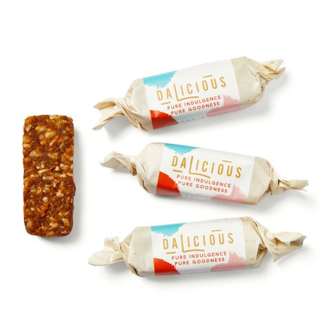 Dalicious 100x hand wrapped treats - cinnamon coconut